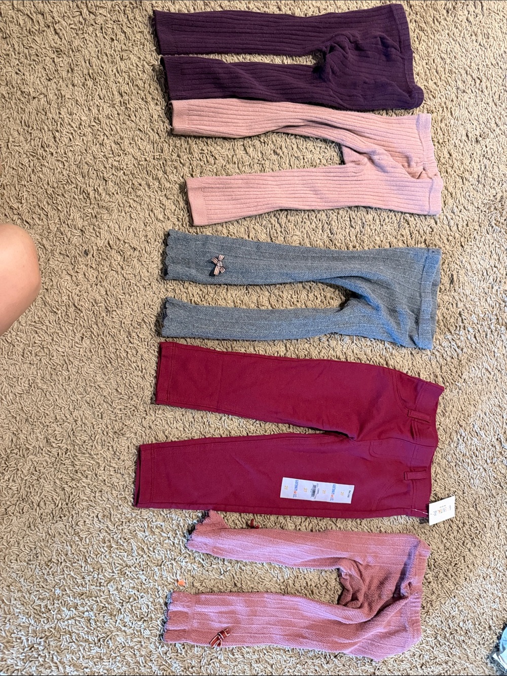 2t leggings (5 pairs)